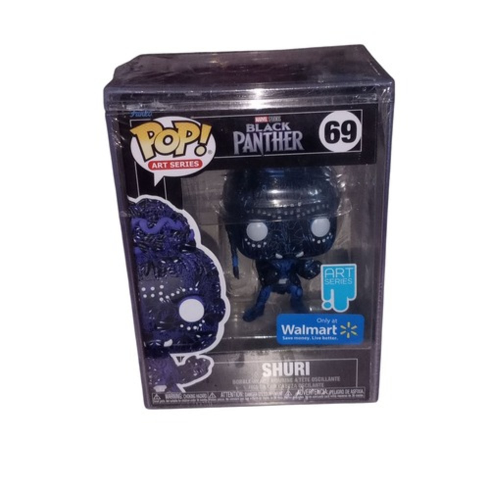 Funko Pop! Art Series Marvel Black Panther #69 Shuri Walmart Exclusive